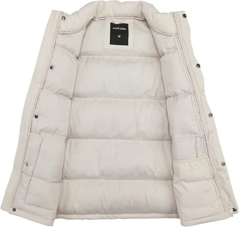 AntiColder Men's Lightweight Water-Resistant Packable Puffer Vest Windproof Coat for men in Saudi Arabia