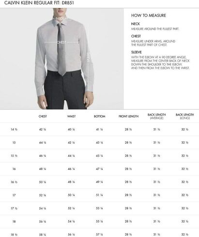 Calvin Klein Men's Big & Tall Dress Shirt Regular Fit Non Iron Herringbone, Black, 18.5" Neck 36"-37" Sleeve in Saudi Arabia