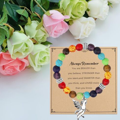 MYOSPARK Phoenix Bracelet Phoenix Bird Charm Phoenix Lover Gift Rising Phoenix Rebirth Inspirational Jewelry Gift in Saudi Arabia