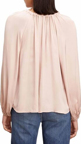 Velvet by Graham & Spencer Women's Noria Satin Viscose Blouse in Saudi Arabia