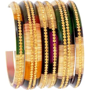 مجموعة JD'Z COLLECTION TraditionaI مجموعة أساور هندية للنساء والفتيات، أساور للحفلات العرقية، أساور مصممة لحفلات الزفاف، مجوهرات عصرية in Kuwait