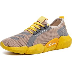 KUNWFNIX أحذية الجري الرجالية خفيفة الوزن تسمح بمرور الهواء للمشي في الهواء أحذية تنس شبكية للتمرينات الرياضية غير الرسمية غير قابلة للانزلاق أحذية رياضية عصرية للمدربين in Kuwait
