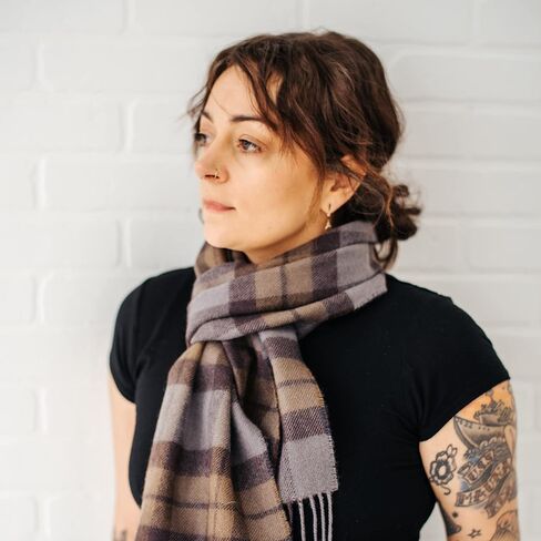 The Celtic Croft OUTLANDER Scarf Premium Lambswool Tartan in Saudi Arabia