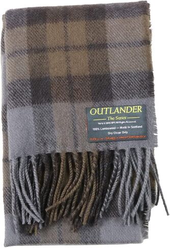 The Celtic Croft OUTLANDER Scarf Premium Lambswool Tartan in Saudi Arabia