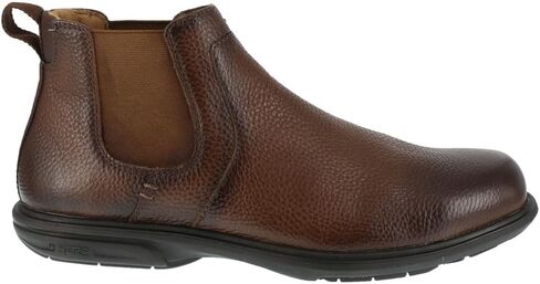 حذاء رجالي من Florsheim Work Loedin مصنوع من الفولاذ عند أصابع القدم سهل الارتداء باللون البني - عرض 9 X in Saudi Arabia