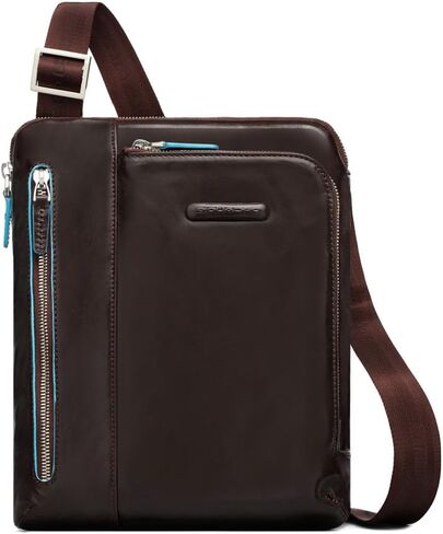 Piquadro iPad Shoulder Bag with Pocket for MP3 Player, Black in Kuwait