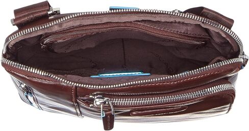 Piquadro iPad Shoulder Bag with Pocket for MP3 Player, Black in Kuwait