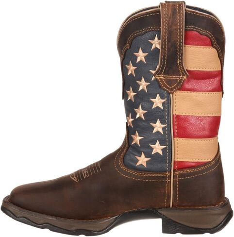 جزمة غربية Durango Lady Rebel 10 Inch Flag RD4414 Western in Saudi Arabia