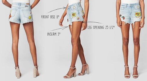 [BLANKNYC] Womens Luxury Clothing Barrow Denim Jean Short in Saudi Arabia