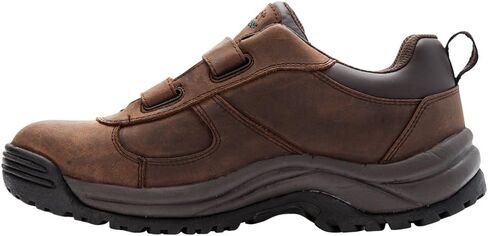 Propet Mens Cliff Walker Low Strap Walking Walking Sneakers Shoes - Brown - Size 10.5 D in Saudi Arabia