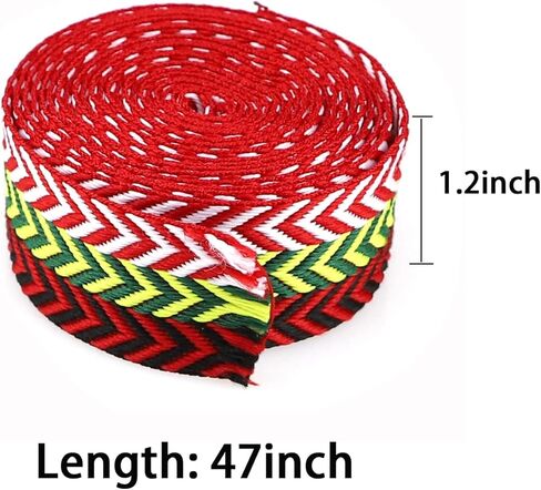 أربطة أحذية سميكة من Clzemo مقاس 47 بوصة، أربطة أحذية عريضة جدًا، أربطة أحذية ملونة لتزيين الأحذية الرياضية - 5 أزواج in Kuwait