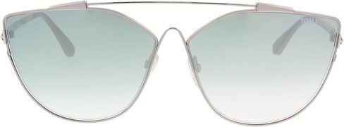 Tom Ford Butterfly Sunglasses TF563 Jacquelyn-02 14X Ruthenium/Black 64mm FT0563 in Saudi Arabia