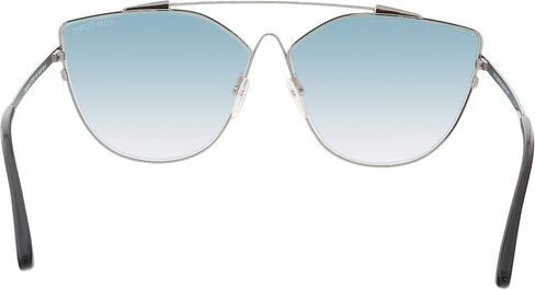 Tom Ford Butterfly Sunglasses TF563 Jacquelyn-02 14X Ruthenium/Black 64mm FT0563 in Saudi Arabia
