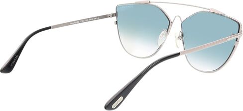 Tom Ford Butterfly Sunglasses TF563 Jacquelyn-02 14X Ruthenium/Black 64mm FT0563 in Saudi Arabia