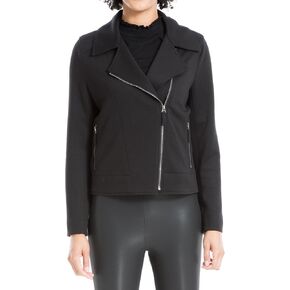Max Studio Women's Scuba Short Moto Jacket in Saudi Arabia