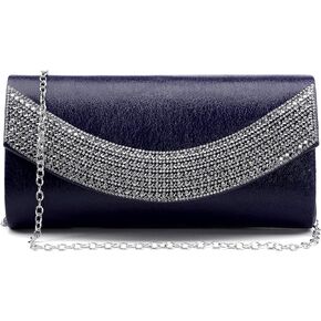 Dasein Womens Clutch Purses Rhinestone Evening Bags Formal Wedding Party Purse Prom Handbags
