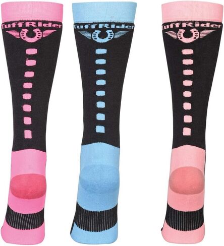 Tuffrider Winter Neon Socks in Saudi Arabia
