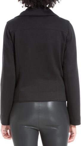 Max Studio Women's Scuba Short Moto Jacket in Saudi Arabia