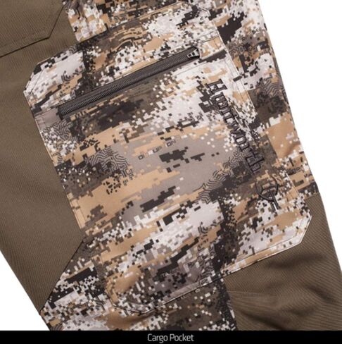 Huntworth Men's Light Weight Hunting Pants – 4-Way Stretch Material, Reinforced Knees, Abrasion Resistant, 5 Belt Loops in Kuwait