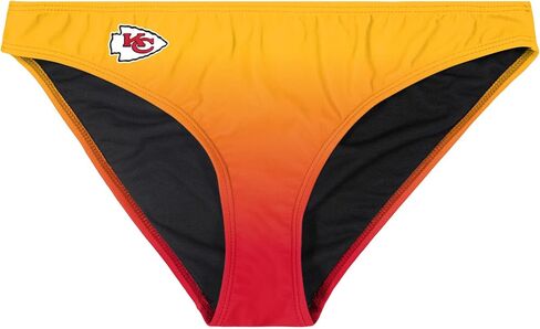 FOCO Kansas City Chiefs NFL Womens Gradient Big Logo Bikini Bottom in Saudi Arabia