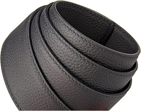 Vatee's Men’s Genuine Leather Reversible Blets Without Buckle Replacement Belt Strap 1.34" (34mm) Wide in Saudi Arabia