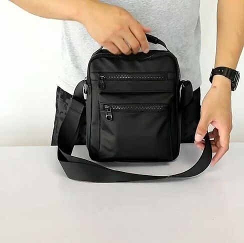 Fashionable Shoulder Bag with Large Capacity & Multi Pockets for Men and Women. Great for Outdoor, Travel, & Active Lifestyle. Take all you need with you in one Simple, Practical, & Delightful Bag. in Saudi Arabia