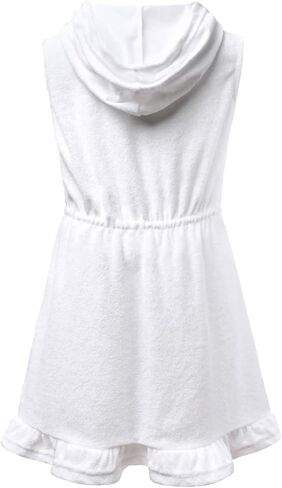 ملابس سباحة للفتيات من CHILDRENSTAR تغطي ملابس السباحة تيري بدون أكمام فستان الشاطئ للأطفال in Kuwait