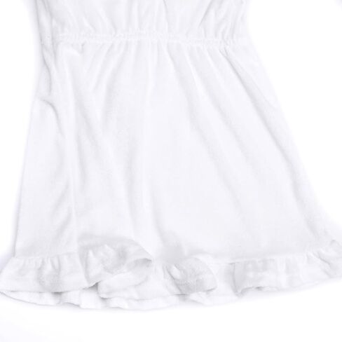 ملابس سباحة للفتيات من CHILDRENSTAR تغطي ملابس السباحة تيري بدون أكمام فستان الشاطئ للأطفال in Kuwait