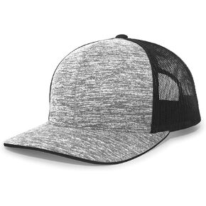 Pacific Headwear Aggressive Heather Trucker Snapback Cap in Kuwait