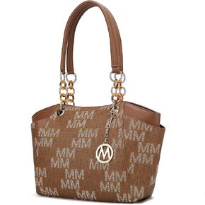 حقيبة كتف للنساء من مجموعة Mia K: حقيبة يد من الجلد النباتي، محفظة بمقبض علوي، كتاب جيب للسيدات in Kuwait