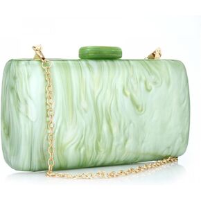 Buric Clutch Purses for Women Elegant Evening Bag Clutch Crossbody Bag with Detachable Chain for Prom/Party/Present/Wedding in Kuwait