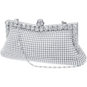 سيلفتيك حقيبة يد صغيرة للسهرات وحفلات الزفاف والحفلات الراقصة مع سلسلة قصيرة وطويلة in Kuwait