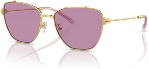 نظارة شمسية Tory Burch TY6105 عين القطة للنساء + حزمة مع مجموعة نظارات مجانية من Designer iWear in Kuwait