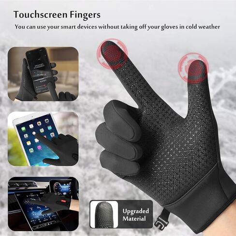 SIEFERSN Winter Gloves for Men and Women Cold Weather Gloves with Touchscreen Fingers 1234375082 in Kuwait