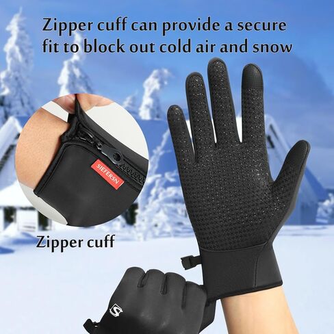 SIEFERSN Winter Gloves for Men and Women Cold Weather Gloves with Touchscreen Fingers 1234375082 in Kuwait