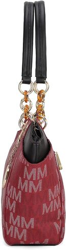 حقيبة كتف للنساء من مجموعة Mia K: حقيبة يد من الجلد النباتي، محفظة بمقبض علوي، كتاب جيب للسيدات in Kuwait