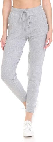 Women's Cotton Jogger Sweatpants Yoga Track Pants with Pockets in Kuwait