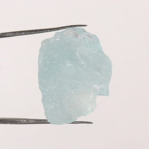 gemhub نادرة السماء الزرقاء الزبرجد 20.50 Ct Uncut Rough Aquamarine Natural Raw Healing Crystal Loose Gem, احجار كريمة, برازيلي - اكوامارين in Saudi Arabia