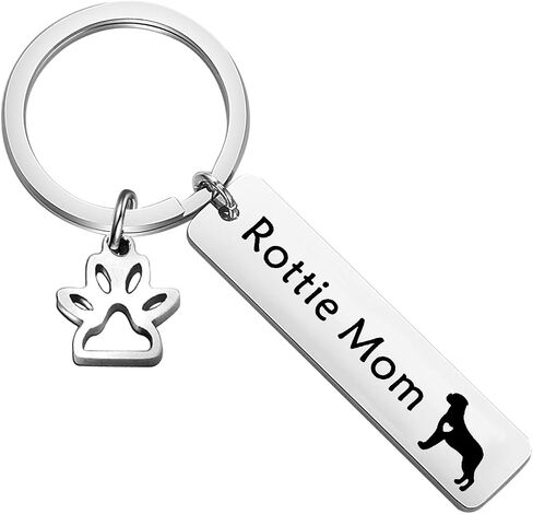 LQRI Rottweiler Rottie Mom Rottie Dad Kechain Pet Dog Jewelry Rottie Gift for Rottweiler Rottie Mom Dad in Saudi Arabia