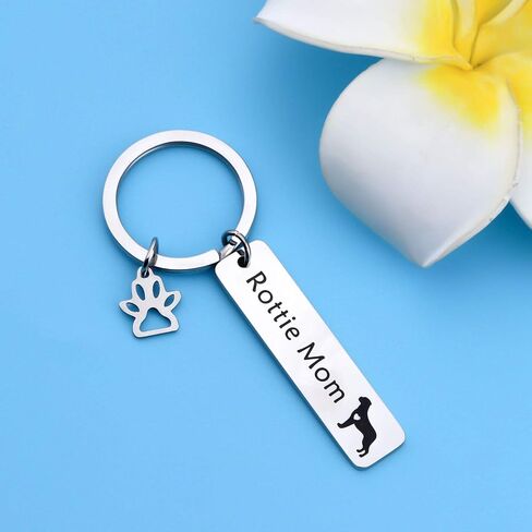 LQRI Rottweiler Rottie Mom Rottie Dad Kechain Pet Dog Jewelry Rottie Gift for Rottweiler Rottie Mom Dad in Saudi Arabia
