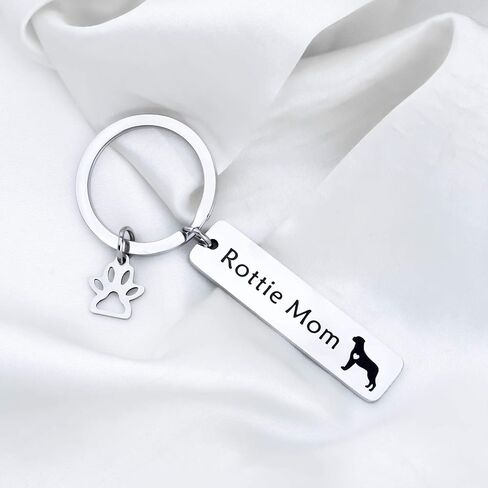 LQRI Rottweiler Rottie Mom Rottie Dad Kechain Pet Dog Jewelry Rottie Gift for Rottweiler Rottie Mom Dad in Saudi Arabia