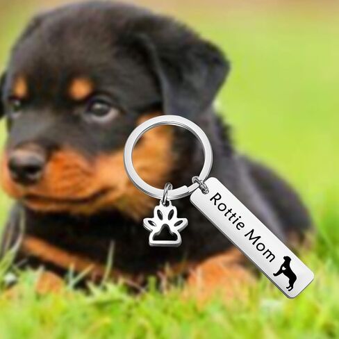 LQRI Rottweiler Rottie Mom Rottie Dad Kechain Pet Dog Jewelry Rottie Gift for Rottweiler Rottie Mom Dad in Saudi Arabia