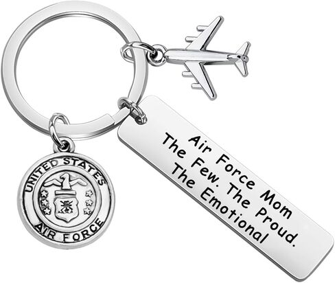 LQRI Military Mom Gift The Few The Proud The Emotional Keychain for Army Mom Navy Mom Air Force Mom in Saudi Arabia