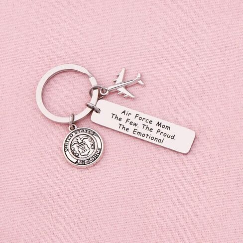 LQRI Military Mom Gift The Few The Proud The Emotional Keychain for Army Mom Navy Mom Air Force Mom in Saudi Arabia
