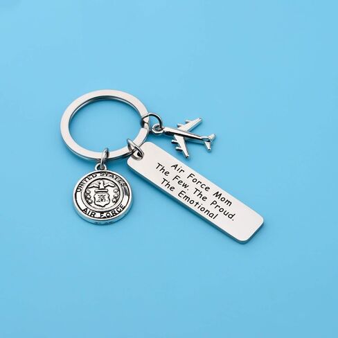 LQRI Military Mom Gift The Few The Proud The Emotional Keychain for Army Mom Navy Mom Air Force Mom in Saudi Arabia