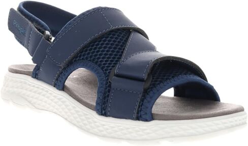 Propet Womens Travelactiv Sport Sling Back Strappy Casual Sandals Casual Low Heel 1-2" - Blue in Kuwait