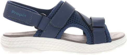 Propet Womens Travelactiv Sport Sling Back Strappy Casual Sandals Casual Low Heel 1-2" - Blue in Kuwait