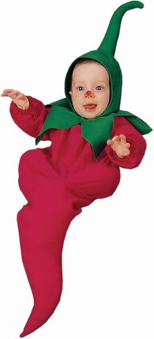 Charades unisex baby Chili Pepper Infant and Toddler Costumes, As Shown, Newborn US in Saudi Arabia