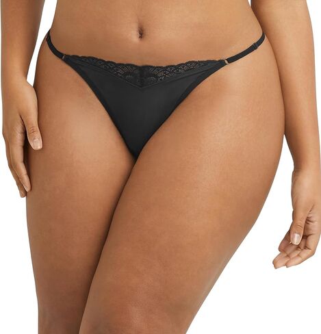 Maidenform Women's M Adjustable String Thong Underwear, No-Show Panties, Multi-Way Straps, 3-Pack in Saudi Arabia