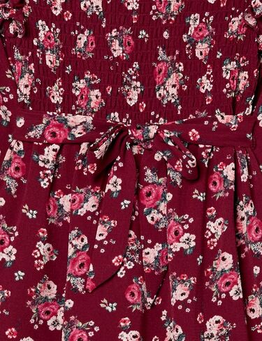 Speechless Girls' Long Sleeve Dress with Smocked Bodice in Kuwait